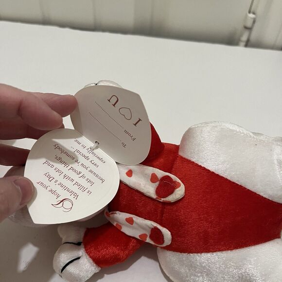 VTG Applause Wallace Berries Dyno Love Dinosaur Plush Valentines Day 8" Lot of 2 - Picture 12 of 16